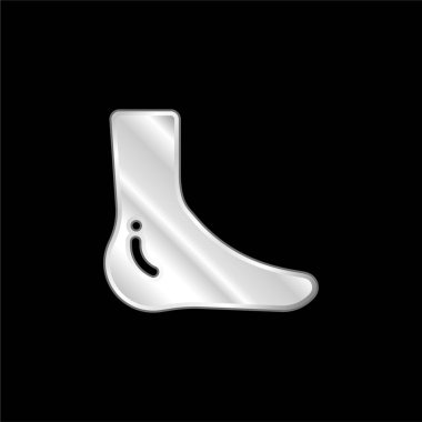 Bilek gümüş kaplama metalik simge