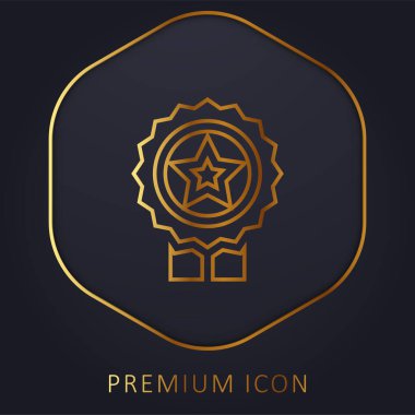 En Çok Satanlar Altın Çizgisi prim logosu veya simgesi