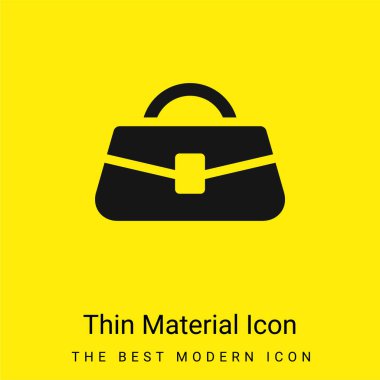 Çanta en az sarı madde simgesi