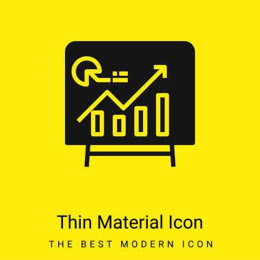 Analizler çok az parlak sarı madde simgesi