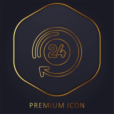 24 Saat Altın Hat prim logosu veya simgesi