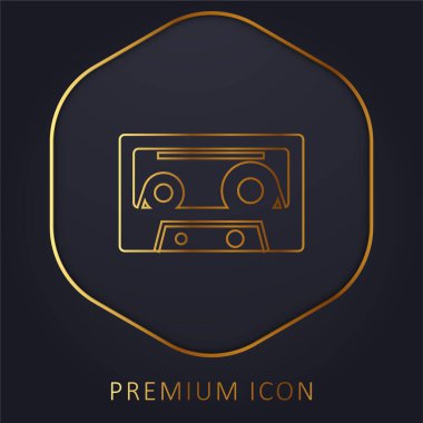 Ses Kasedi Altın Hat prim logosu veya simgesi