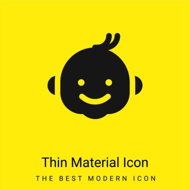 Asgari düzeyde parlak sarı madde simgesi