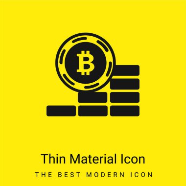 Bitcoin Yükselen Asgari Parça Parlak Madde simgesi