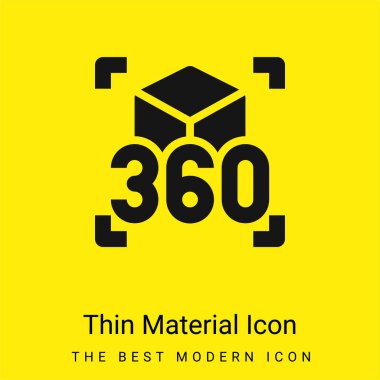 360 Derece Minimum Parlak Sarı Madde simgesi