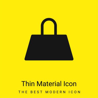 Çanta en az sarı madde simgesi