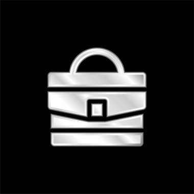 Gümüş kaplama metalik simge