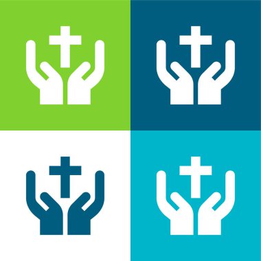 Düz Düz Renk simge kümesini kutsa