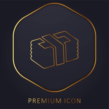 Para hattı premium logosu veya simgesi