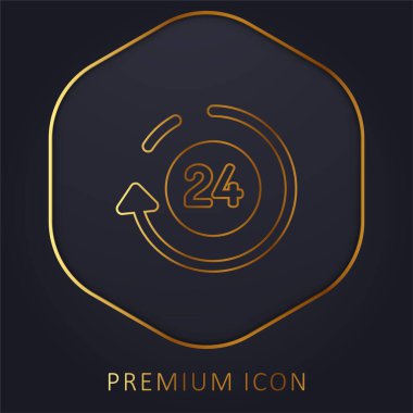 24 Saat Altın Hat prim logosu veya simgesi
