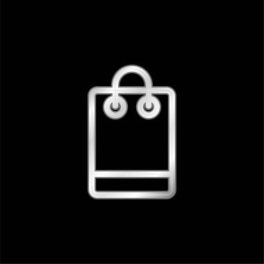 Gümüş kaplama metalik simge