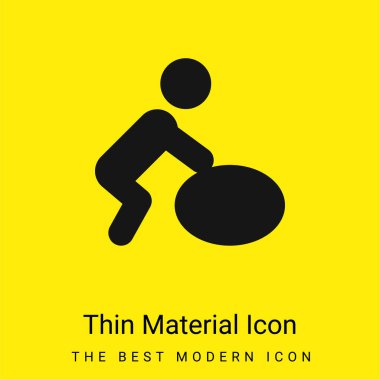 Bebek en az sarı madde simgesi