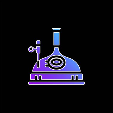 Mavi gradyan vektör simgesi hazırlanıyor