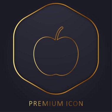 Elma hattı premium logosu veya simgesi