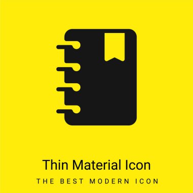 Gündem en az parlak sarı madde simgesi