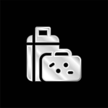 Yük gümüş kaplama metalik simge