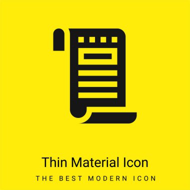 Bill en az parlak madde simgesi