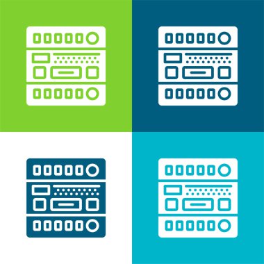 Analitik Düz Düz Renk en az simge kümesi