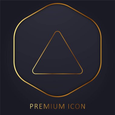 Bleach golden line premium logo or icon clipart