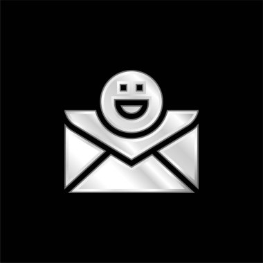 Gümüş kaplama metalik simge ekle