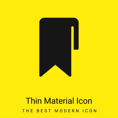 Yer imi en az parlak sarı madde simgesi