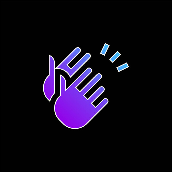 Символ синего градиента