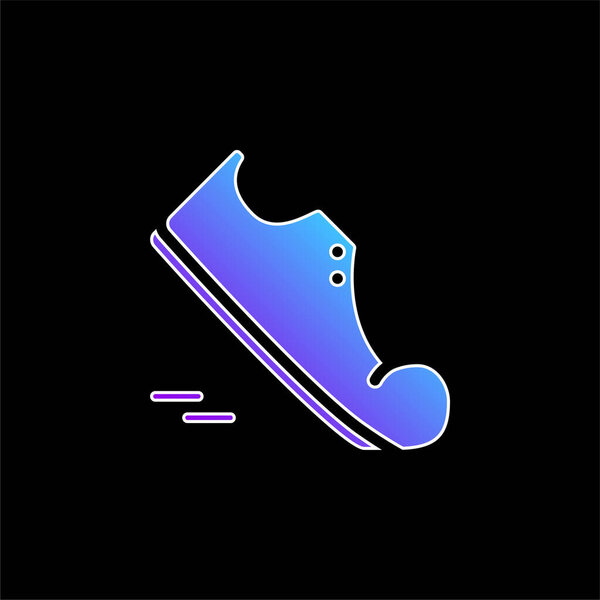 Ловкость синего градиентного вектора