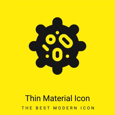 Biyoloji en az parlak sarı madde simgesi