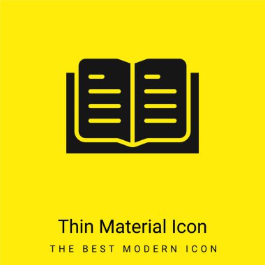 Kitap en az parlak sarı malzeme simgesi