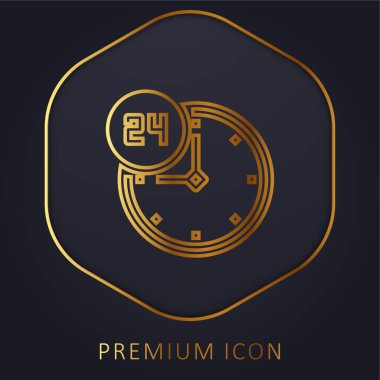 24 Saat Altın Hat prim logosu veya simgesi