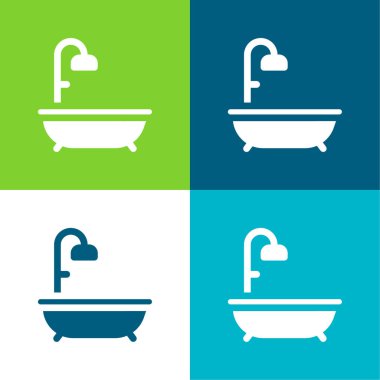 Banyo Düz Rengi en az simge kümesi