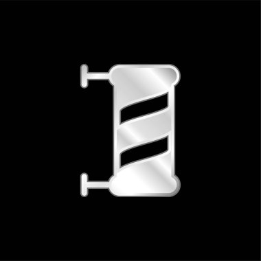 Berber gümüş kaplama metalik ikon