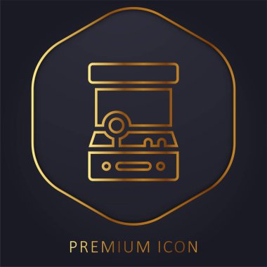 Arcade Golden Line premium logosu veya simgesi