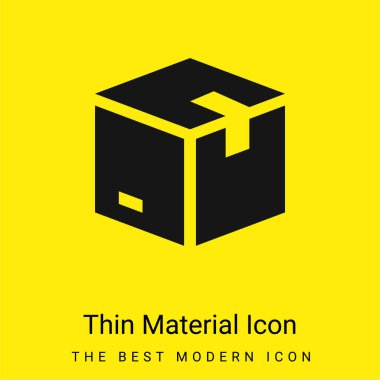 Kutu en az parlak sarı malzeme simgesi