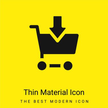 Cart 'a minimal parlak madde simgesi ekle