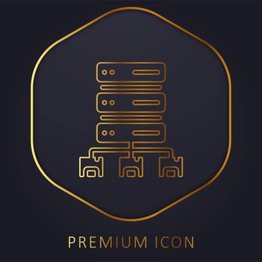 Büyük Veri Hattı premium logosu veya simgesi