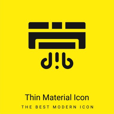 Klima Minimum Parlak Sarı Madde simgesi