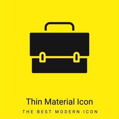 Çanta en az sarı madde simgesi