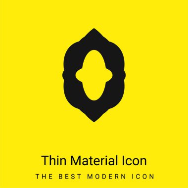 Arap Tasarımı Asgari Parlak sarı malzeme simgesi