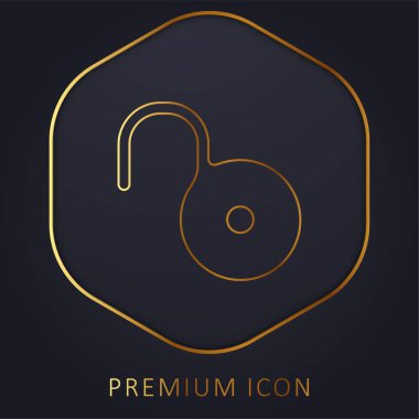 Bolt Altın Hat premium logosu ya da simgesi