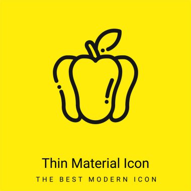 Bell Pepper en az parlak sarı madde simgesi