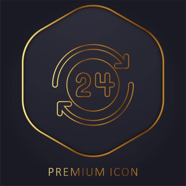 24 Saat Altın Hat prim logosu veya simgesi