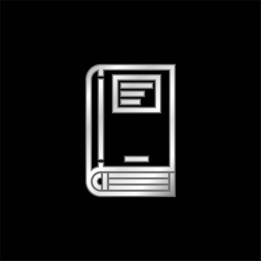 Gümüş kaplama metalik simge