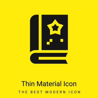 Kitap en az parlak sarı malzeme simgesi