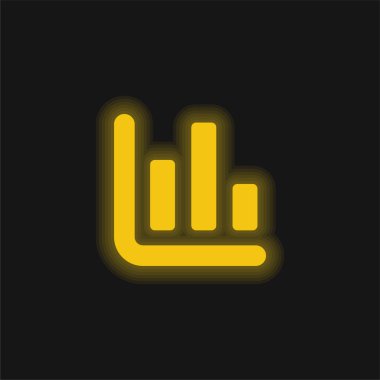 Çubuk Sarı Parlak Neon simgesi