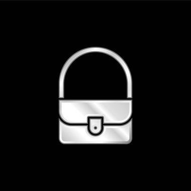 Gümüş kaplama metalik simge