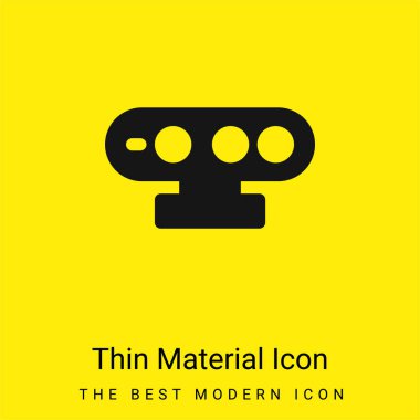 3d sensör en az sarı madde simgesi