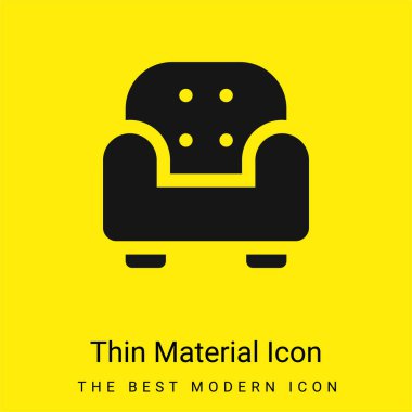 Koltuk Minimum Parlak Sarı Madde simgesi