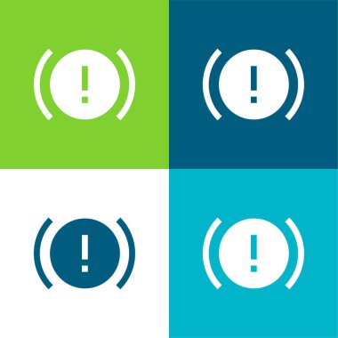 Düz Düz Renk simgesi setini uyar