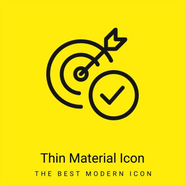 En az sarı madde simgesini hedefle